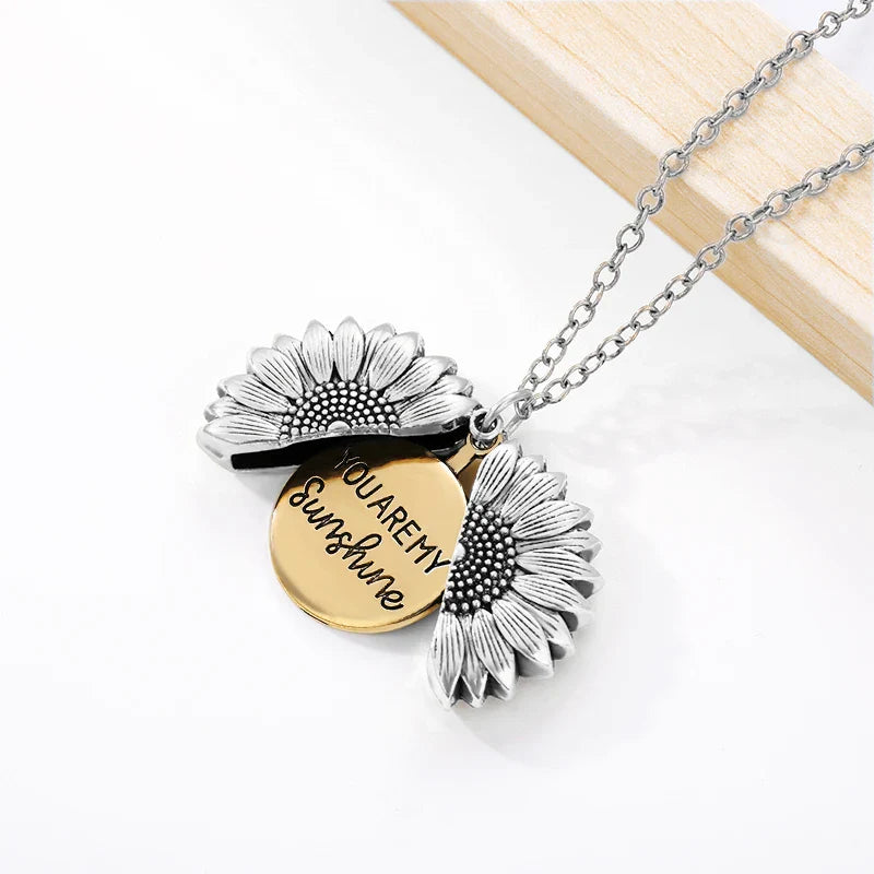 Sei il Mio Sole Collana in Acciaio Inossidabile