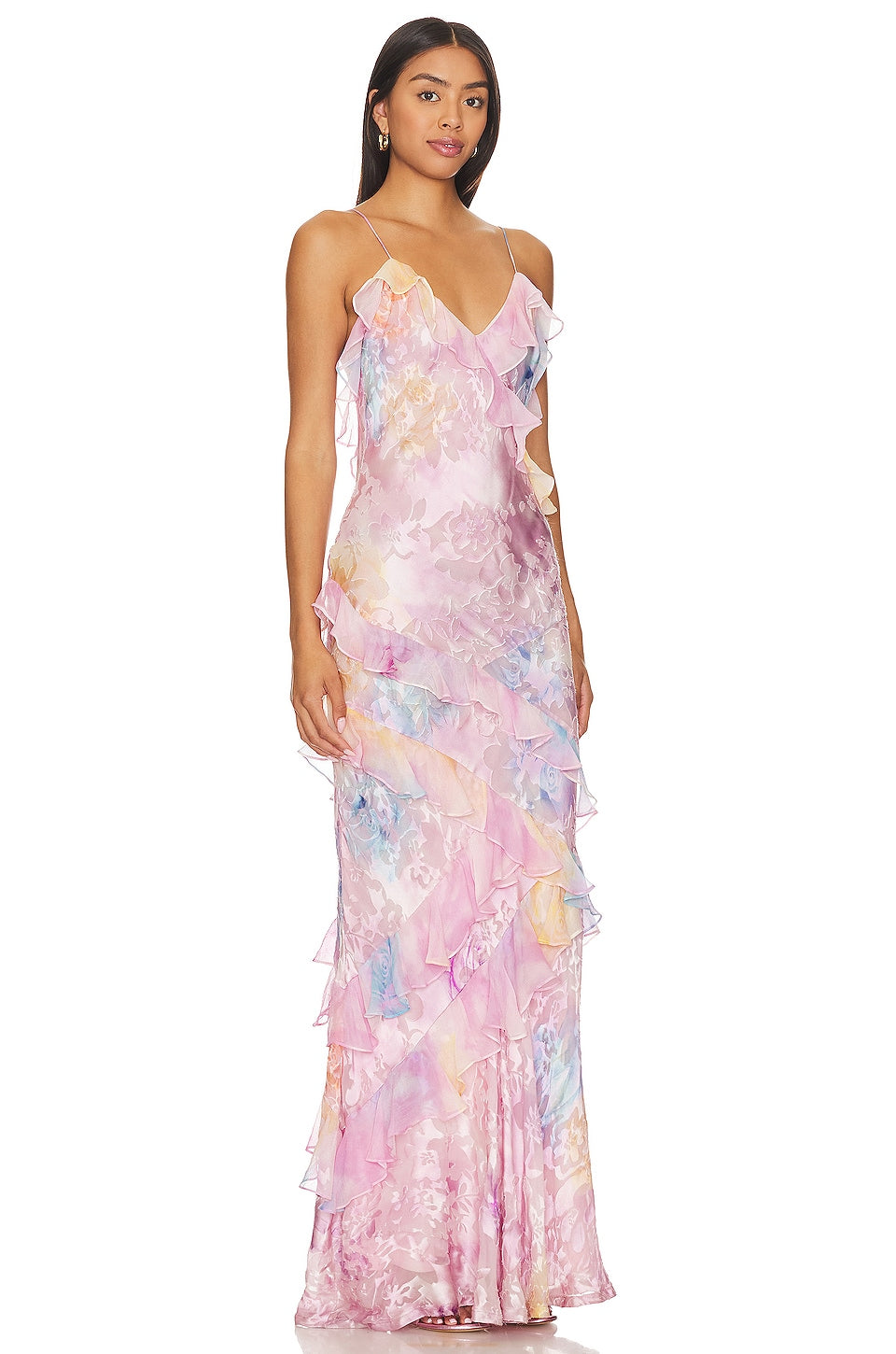 Annabel™ | Elegante Maxi Abito a Fiori