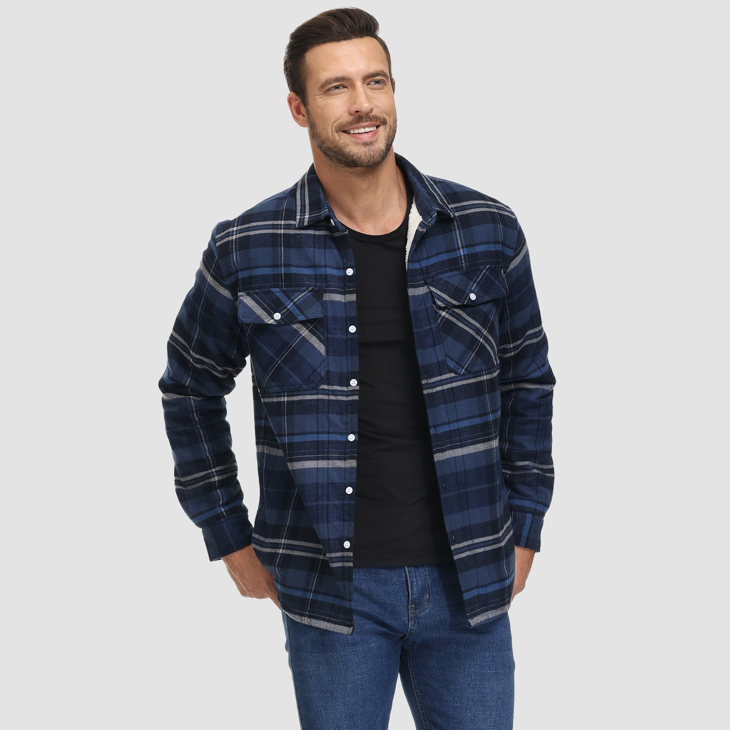 Klaus™ | Giacca a Quadri Foderata