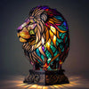 Simba | Lampada leone Magisk in vetro colorato