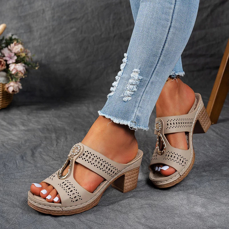 Olivia™ | Sandali ortopedici chic e confortevoli