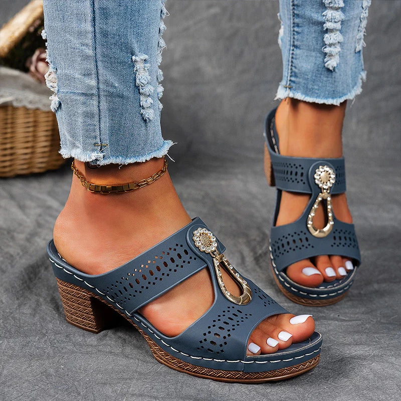 Olivia™ | Sandali ortopedici chic e confortevoli