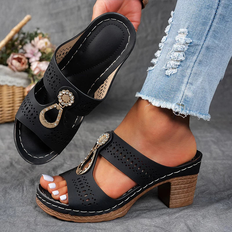 Olivia™ | Sandali ortopedici chic e confortevoli