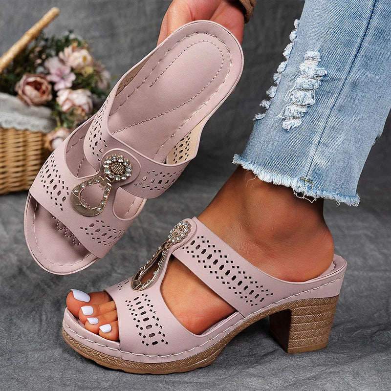 Olivia™ | Sandali ortopedici chic e confortevoli
