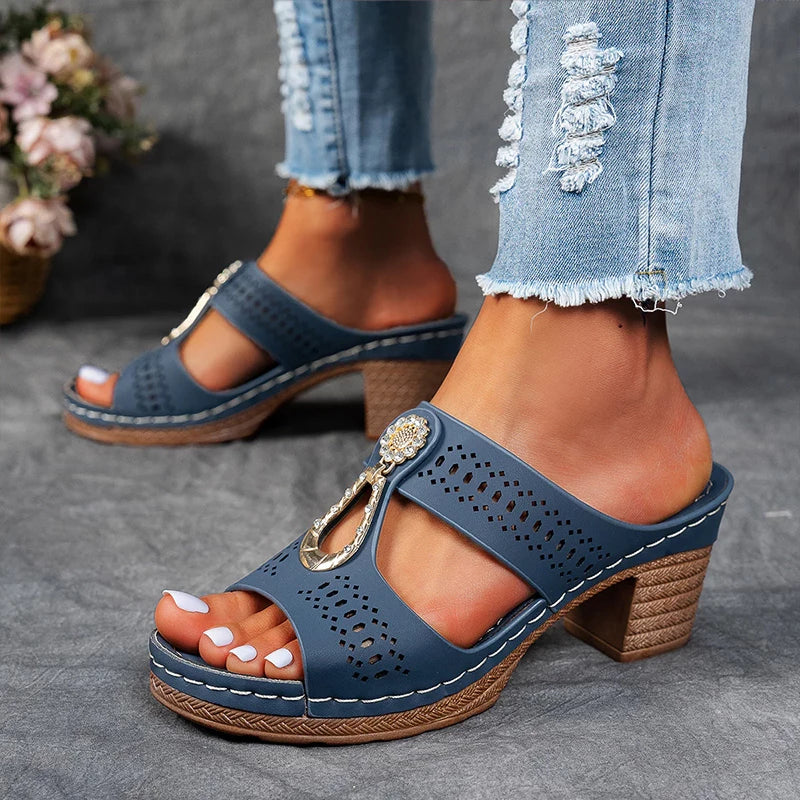 Olivia™ | Sandali ortopedici chic e confortevoli