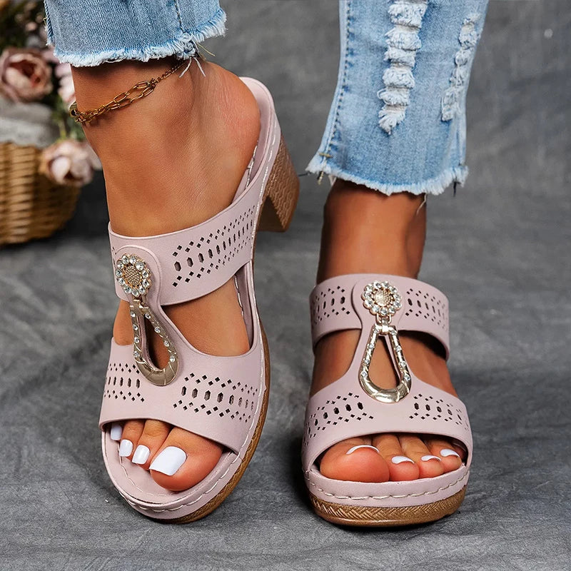 Olivia™ | Sandali ortopedici chic e confortevoli