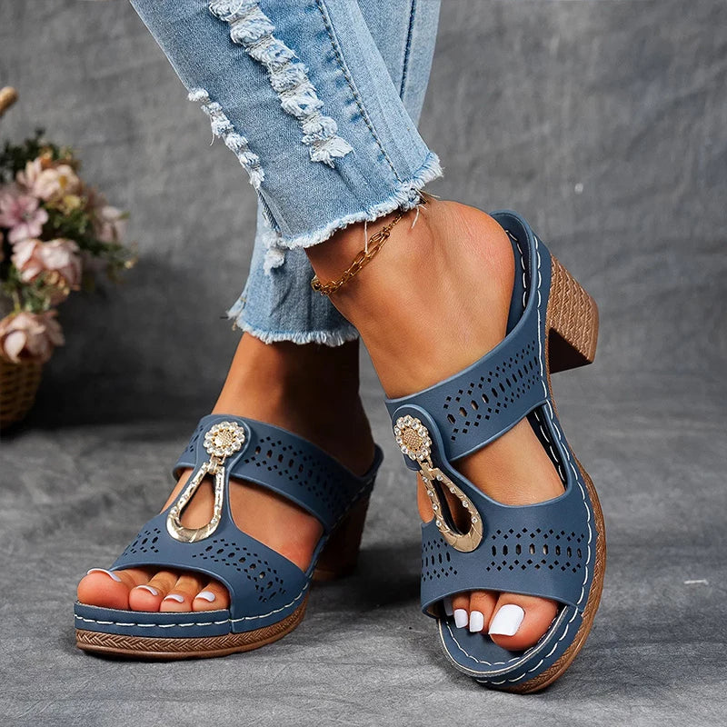 Olivia™ | Sandali ortopedici chic e confortevoli