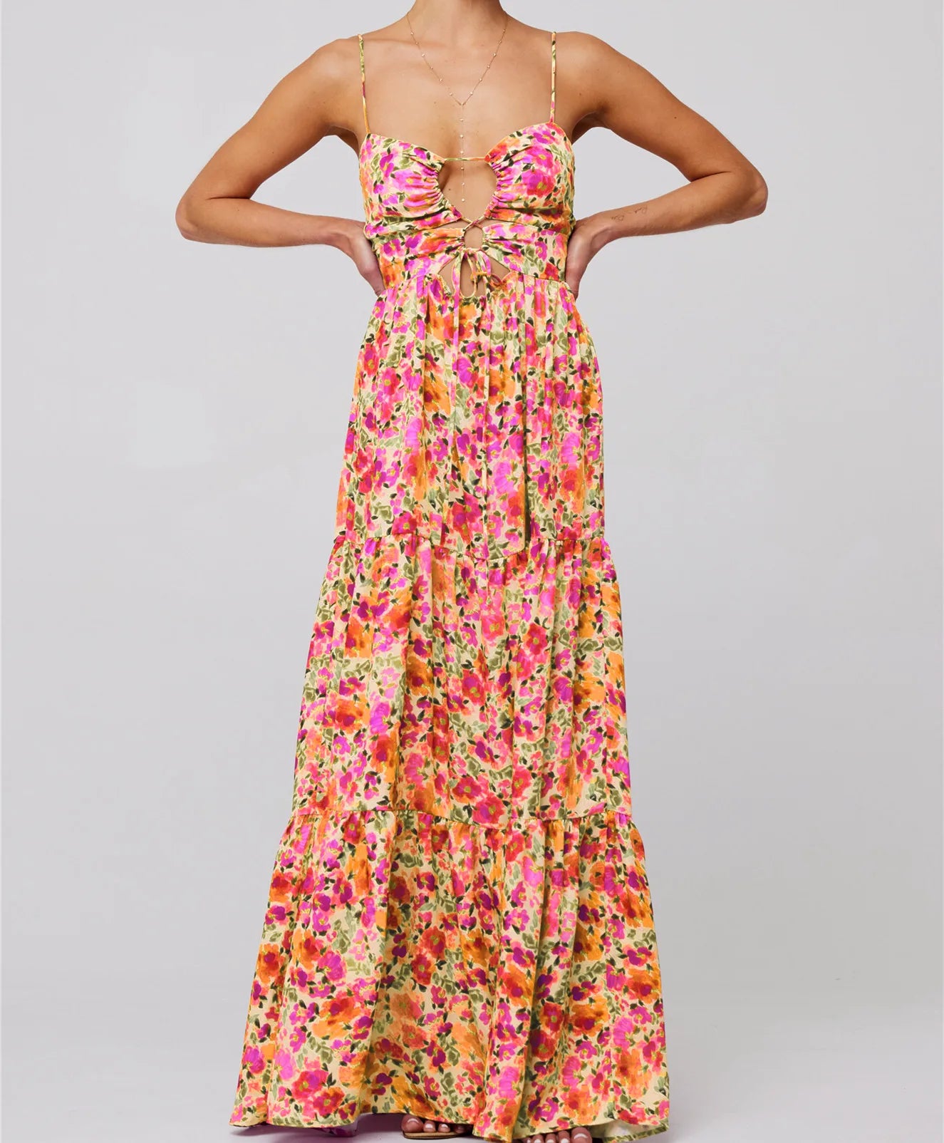 Liva™ | Maxi Abito con Stampa Floreale