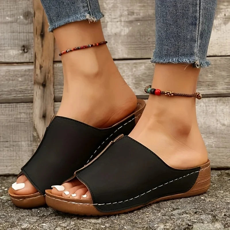 Zara™ | Sandali con Tacco Comodo Ortopedico