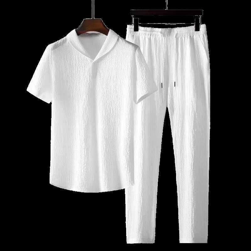 Alan™ | Polo e pantaloni in cotone