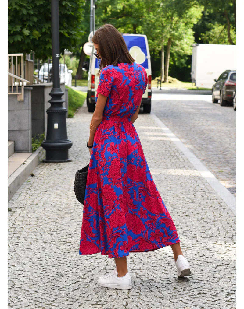 Suzanne | Elegante Abito con Scollo a V