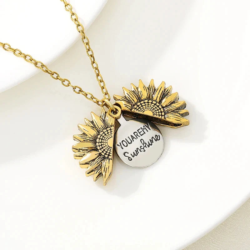 Sei il Mio Sole Collana in Acciaio Inossidabile
