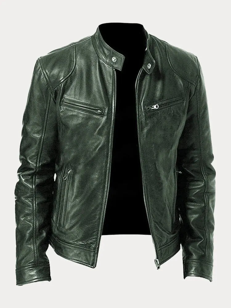 Karlo™ – Giacca in pelle dall'eleganza senza tempo
