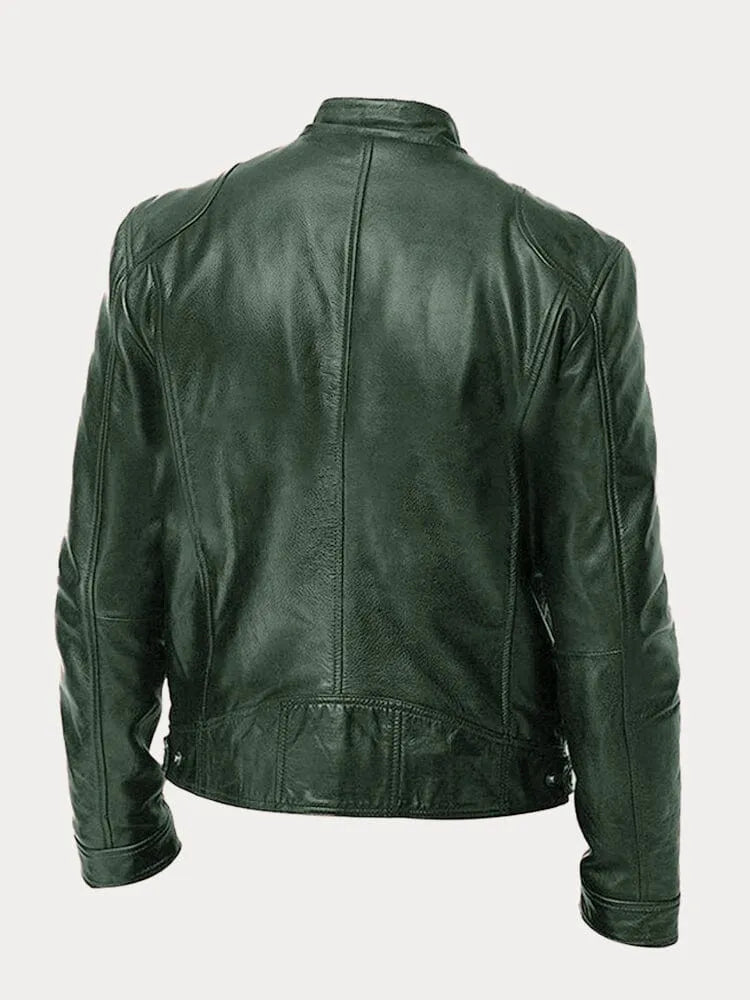 Vincenzo | Giacca casual in pelle