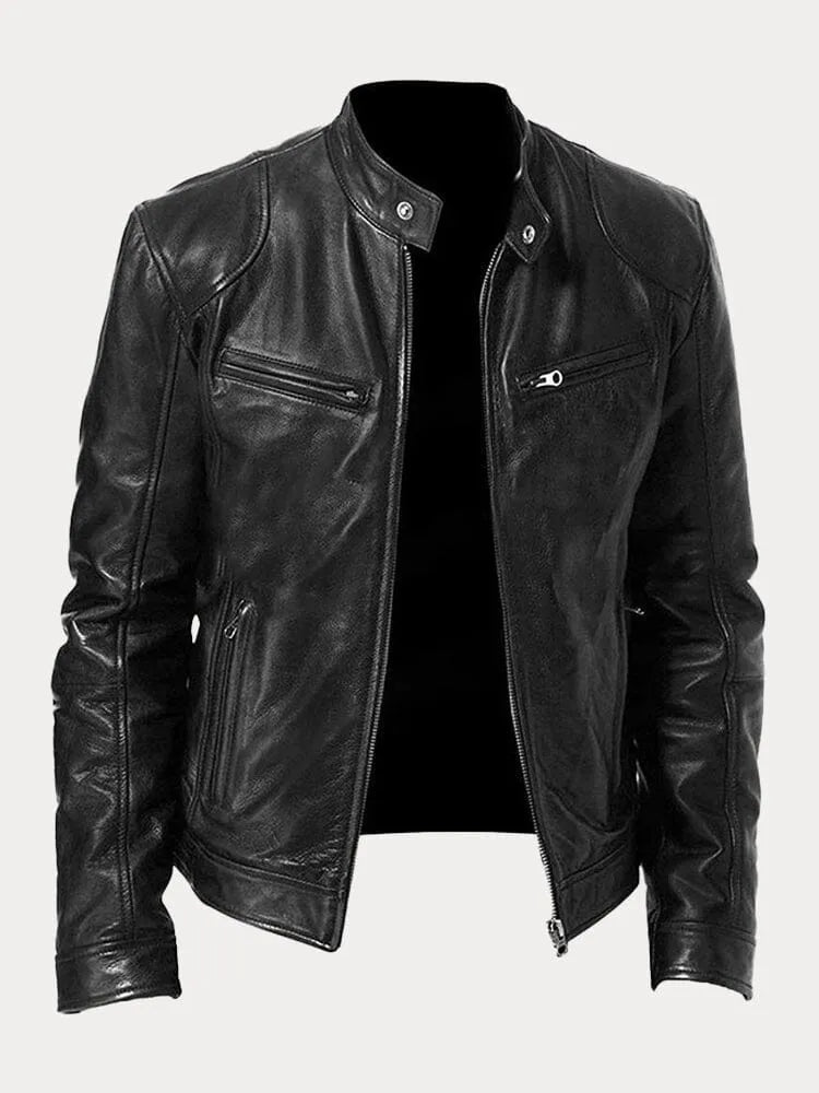 Vincenzo | Giacca casual in pelle