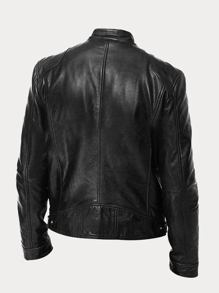 Vincenzo | Giacca casual in pelle