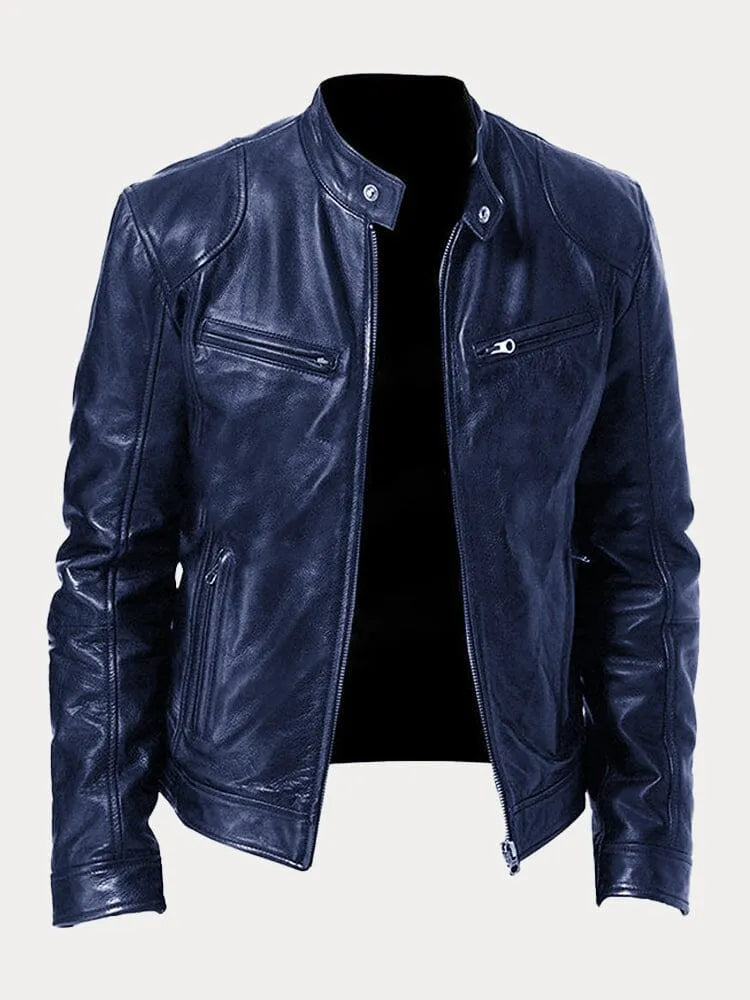 Vincenzo | Giacca casual in pelle