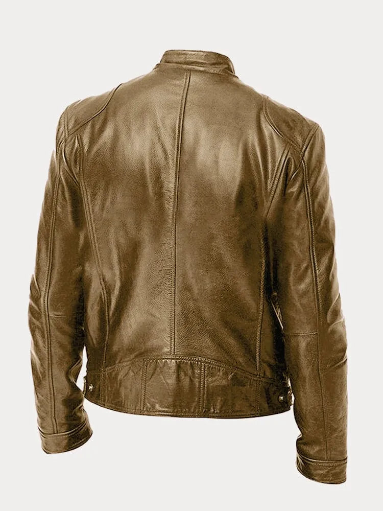 Vincenzo | Giacca casual in pelle