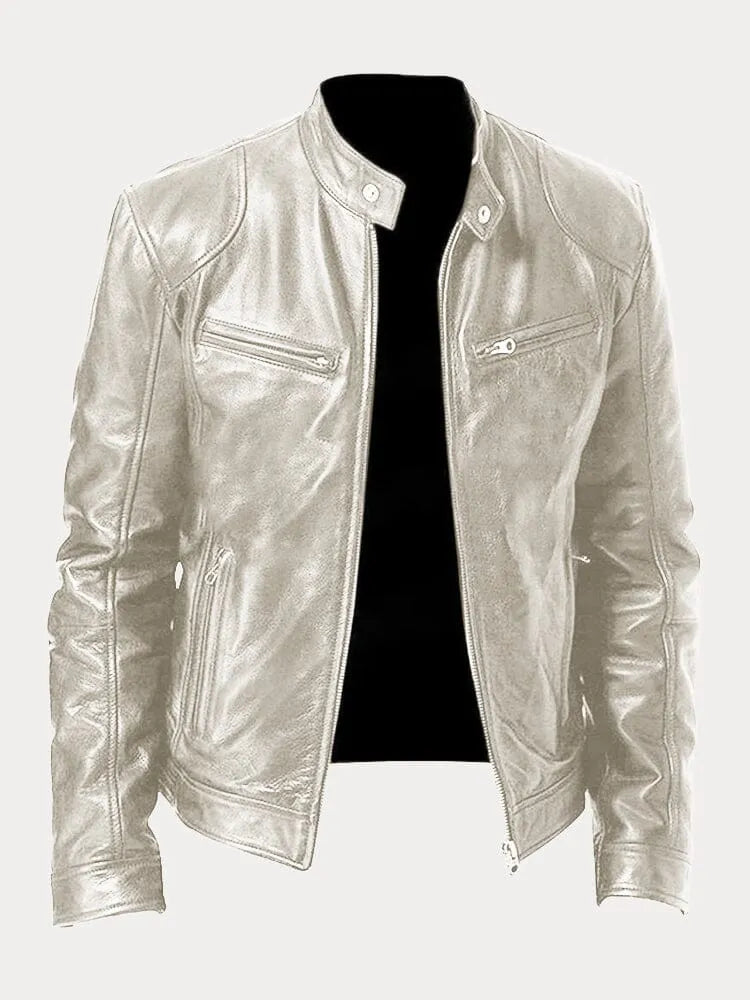 Vincenzo | Giacca casual in pelle