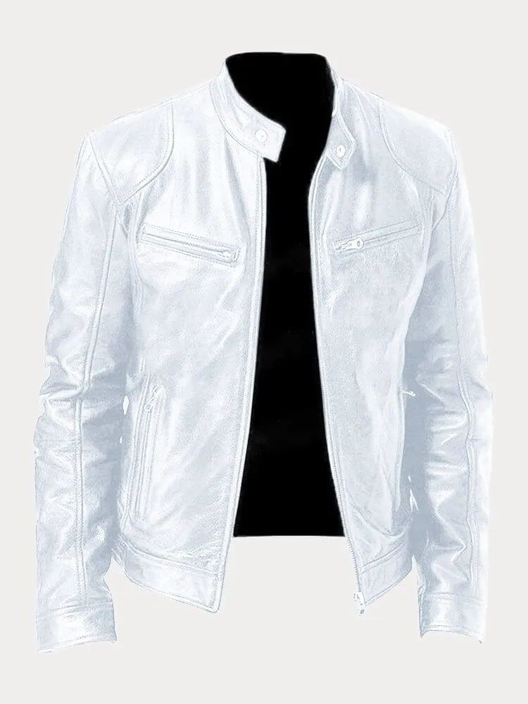 Vincenzo | Giacca casual in pelle