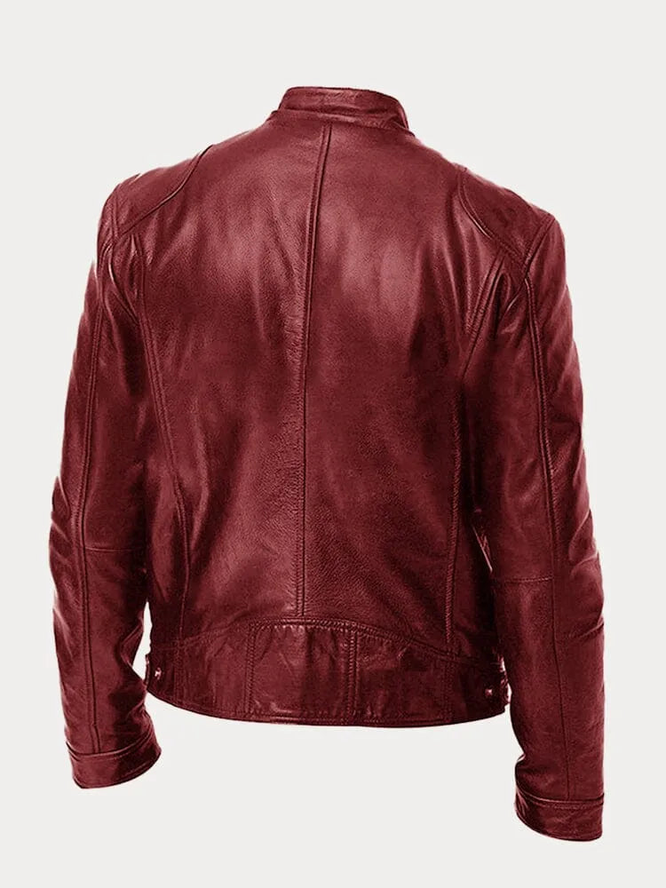 Vincenzo | Giacca casual in pelle