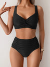 Linda | Bikini bandeau con volant