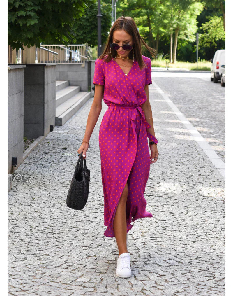 Suzanne | Elegante Abito con Scollo a V