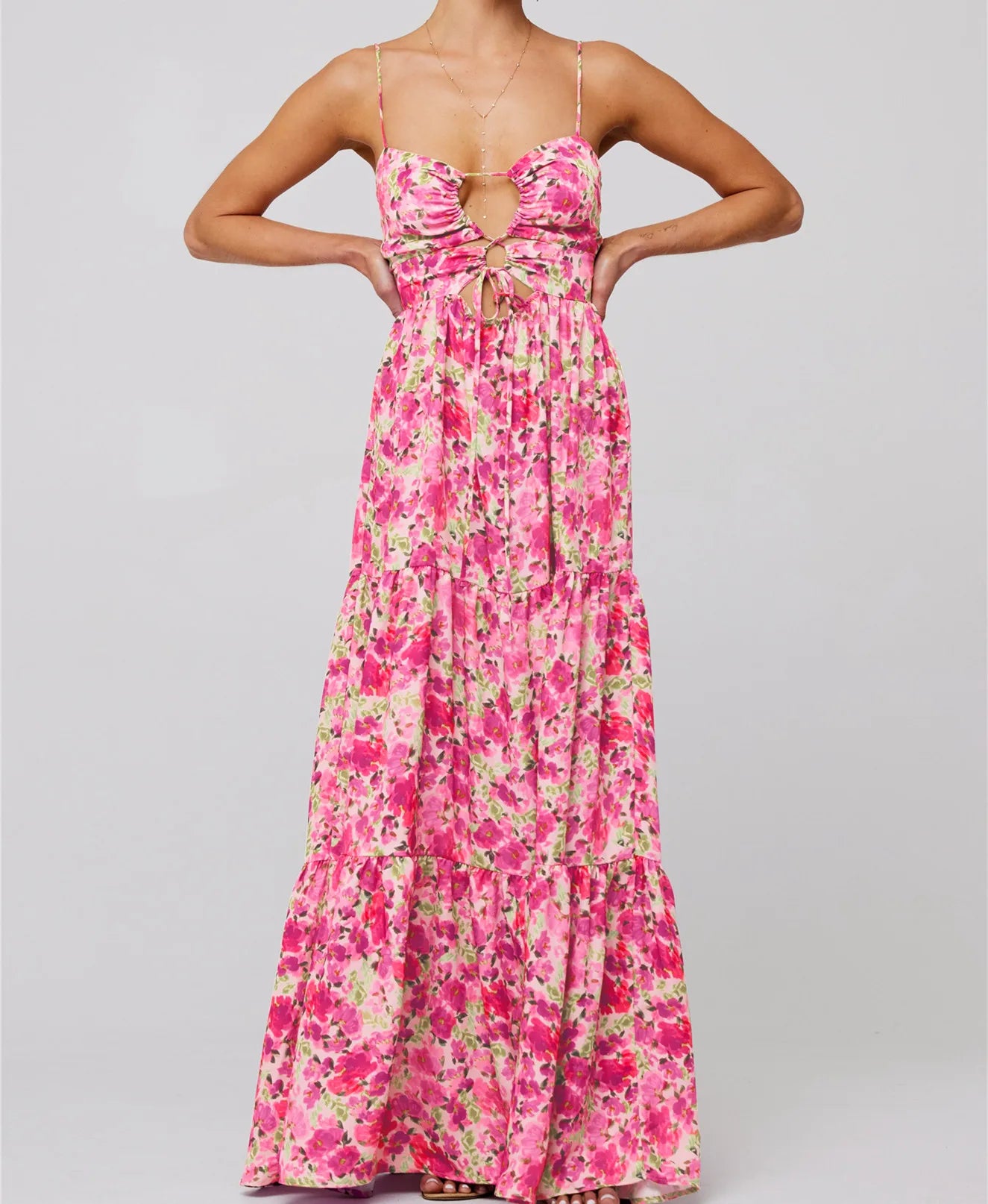 Liva™ | Maxi Abito con Stampa Floreale