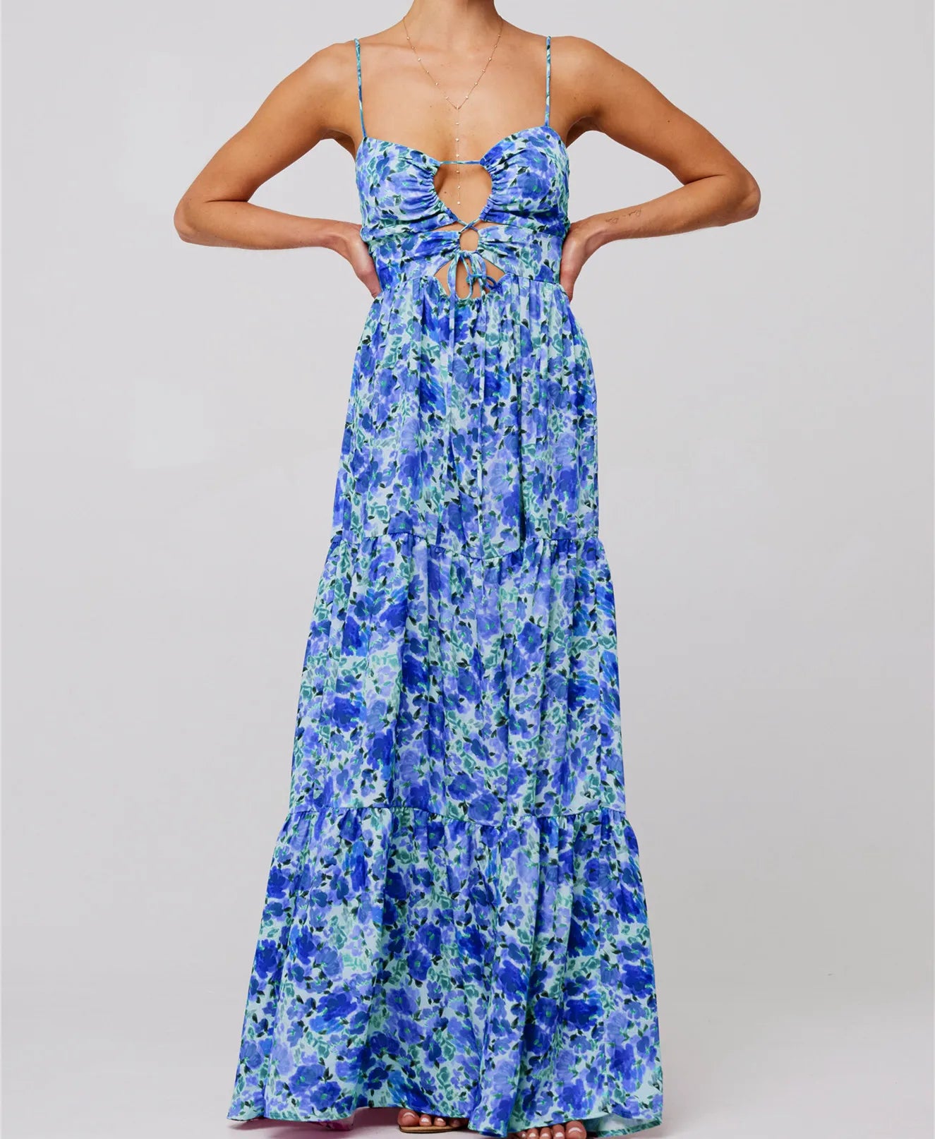 Liva™ | Maxi Abito con Stampa Floreale