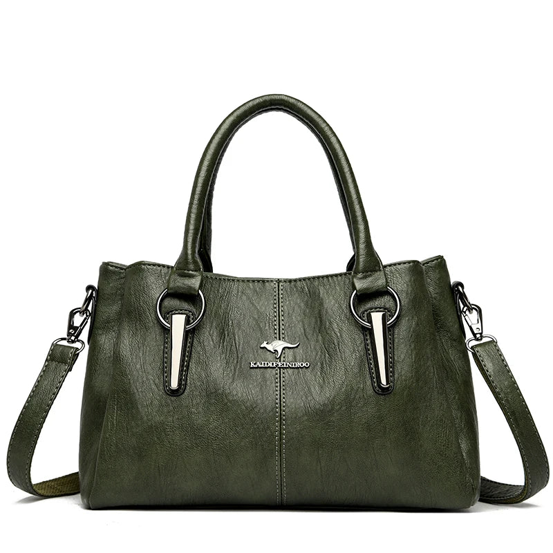 Salino™ | Borsa a tracolla in morbida pelle