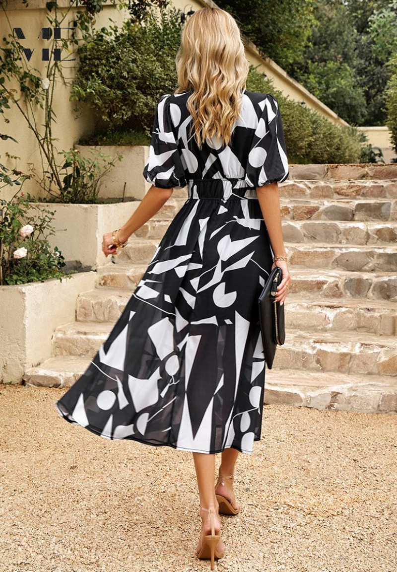 Danielle | Abito Midi Luxe Classico (Disponibilità Limitata)