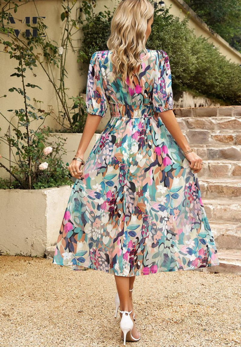 Danielle | Abito Midi Luxe Classico (Disponibilità Limitata)