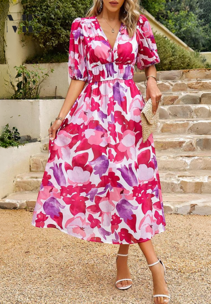 Danielle | Abito Midi Luxe Classico (Disponibilità Limitata)