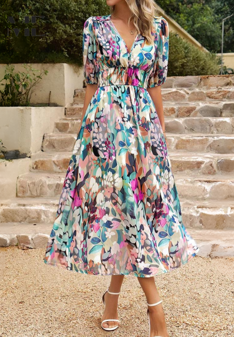 Danielle | Abito Midi Luxe Classico (Disponibilità Limitata)