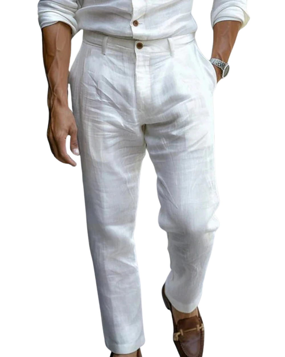 Romeo | Pantaloni in Lino Leggeri