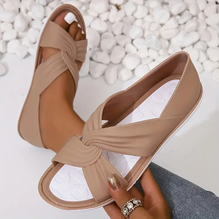 Beatrice | Sandali ortopedici con elegante fiocco