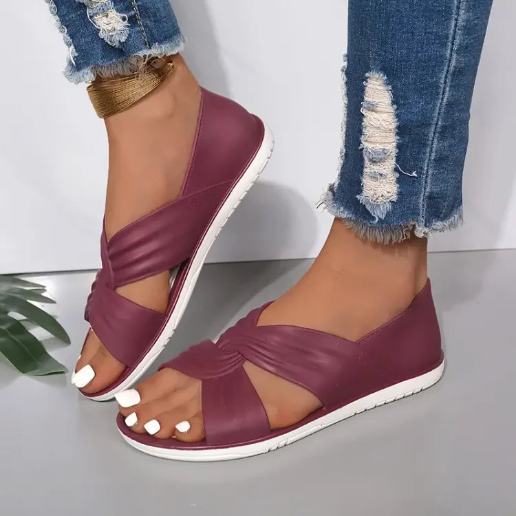 Beatrice | Sandali ortopedici con elegante fiocco