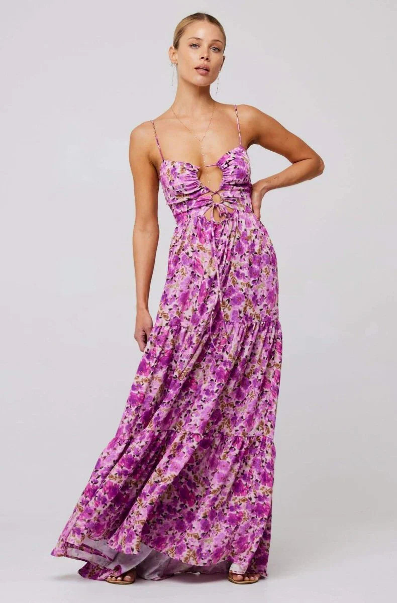 Liva™ | Maxi Abito con Stampa Floreale