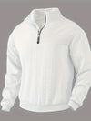 Rafaele™ - Maglione vintage da uomo con chiusura a zip
