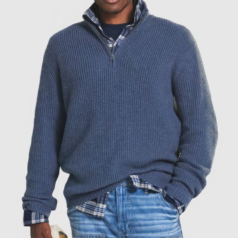 Tony™ | Maglione a Maglia con Zip per Uomo