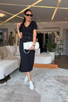 Jacqueline™ | Top e Gonna a V Collo Elegante