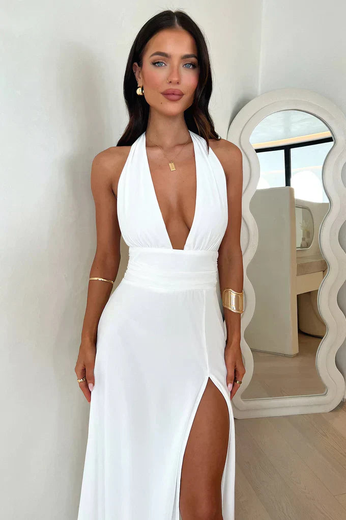Elinor™ | Abito maxi con spacco