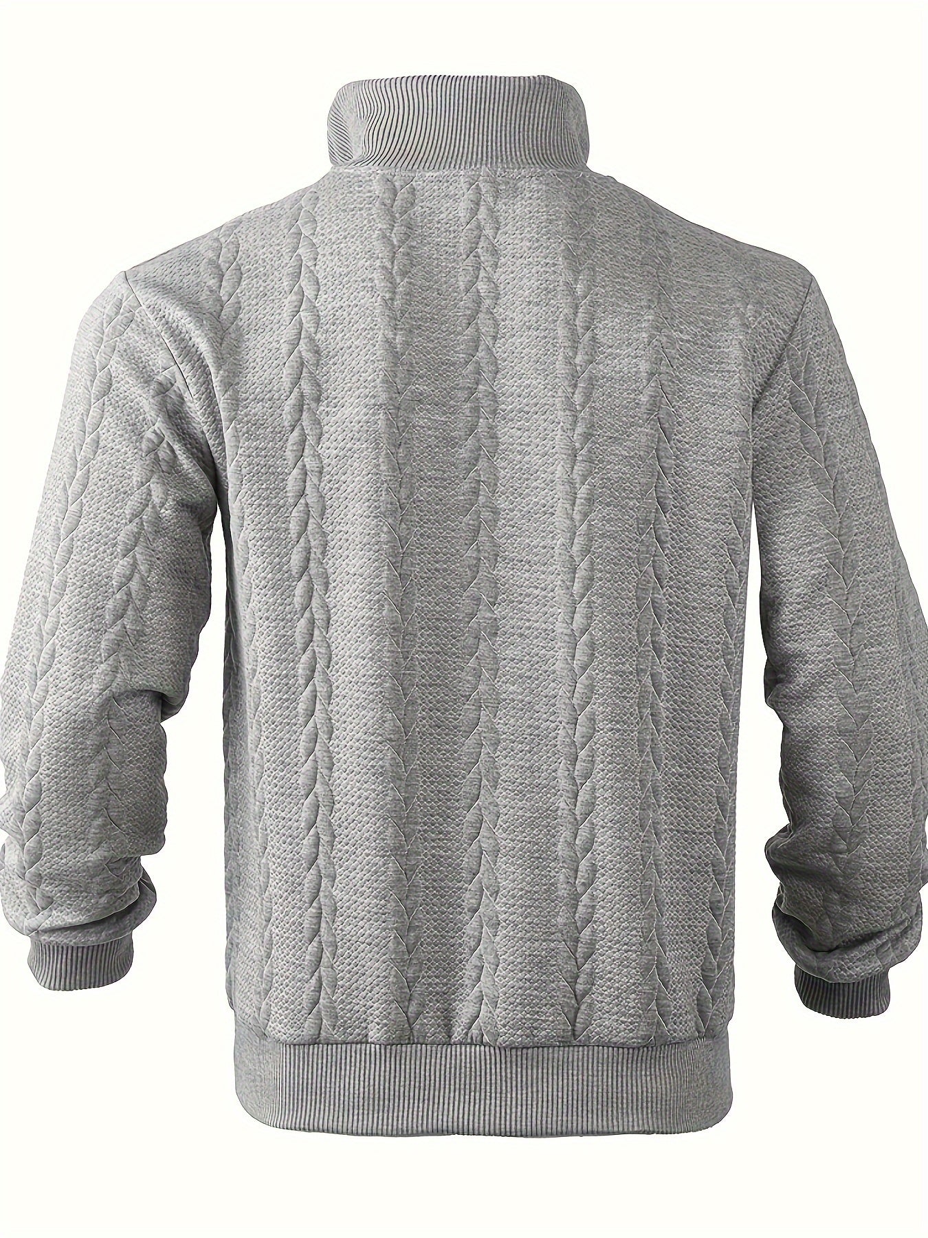 Rafaele™ - Maglione vintage da uomo con chiusura a zip