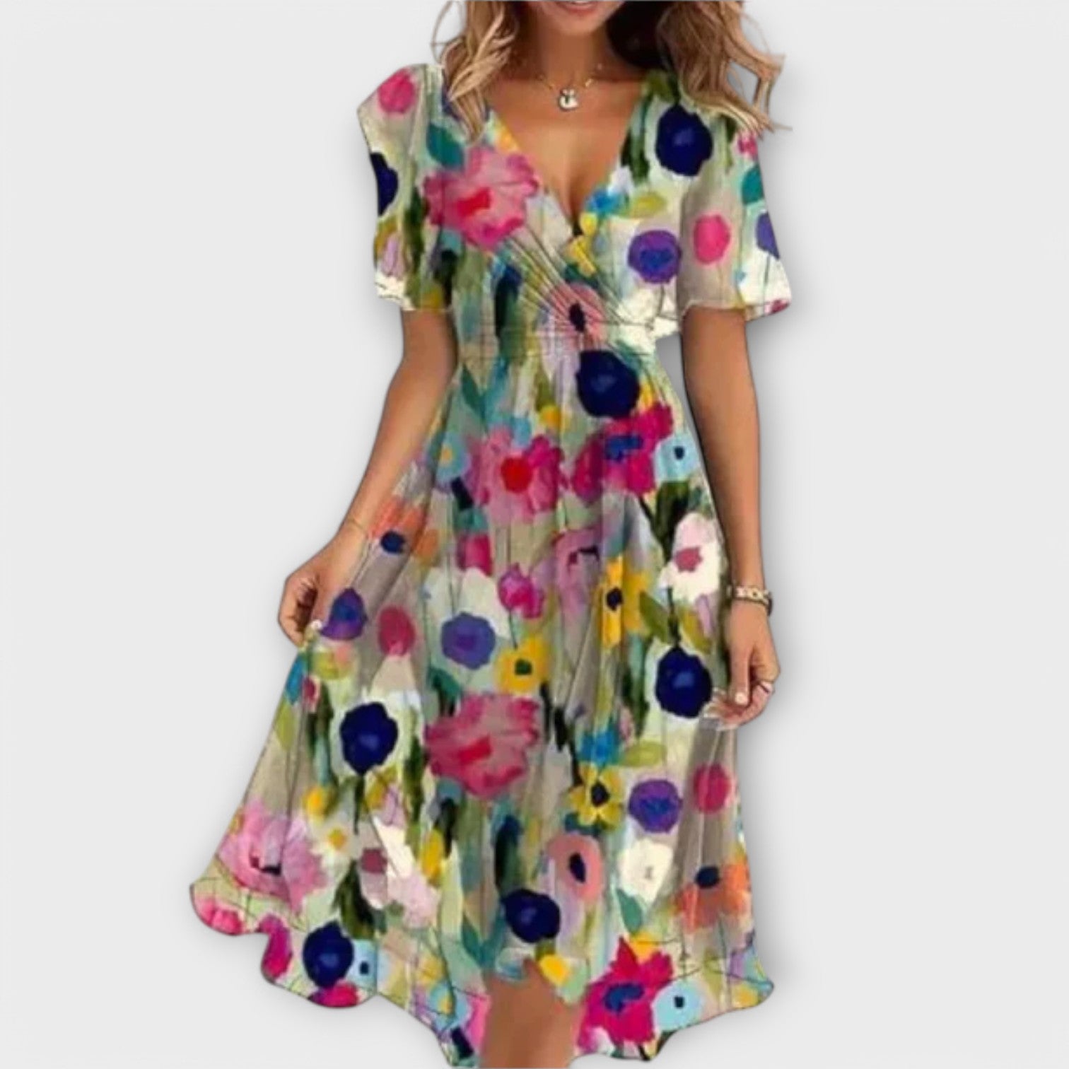 Ariane™ | Vestito Donna con Scollatura a V