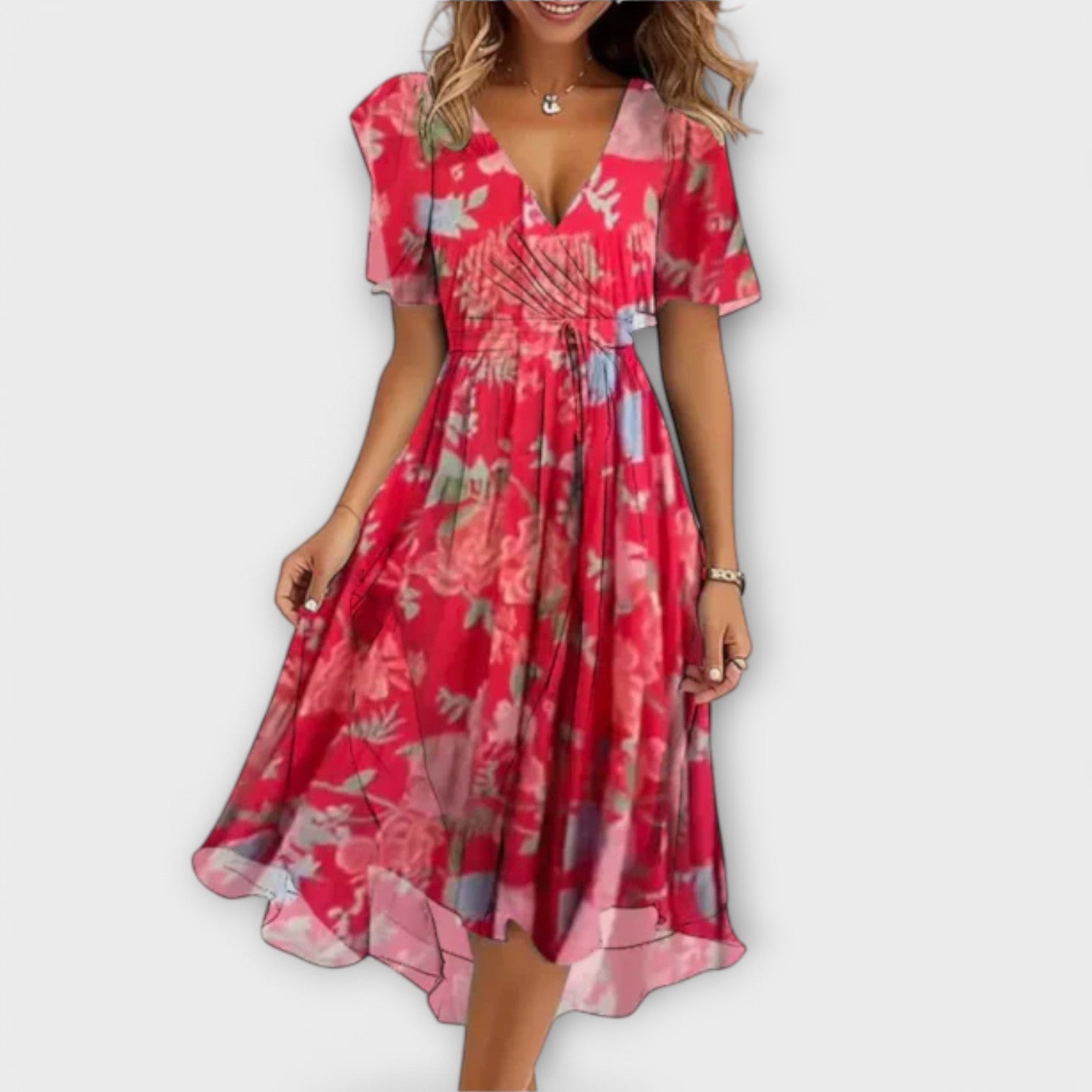Ariane™ | Vestito Donna con Scollatura a V