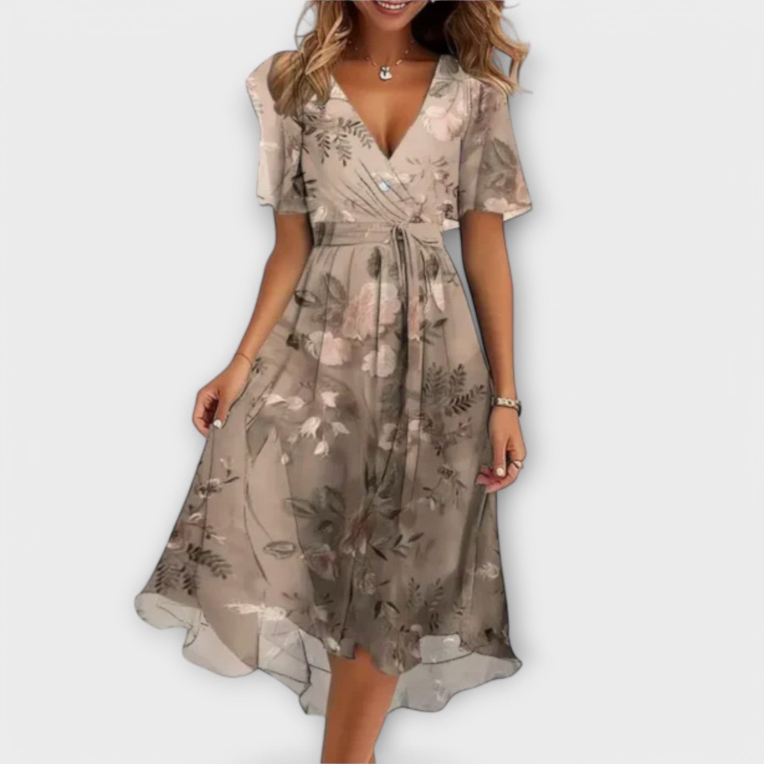 Ariane™ | Vestito Donna con Scollatura a V