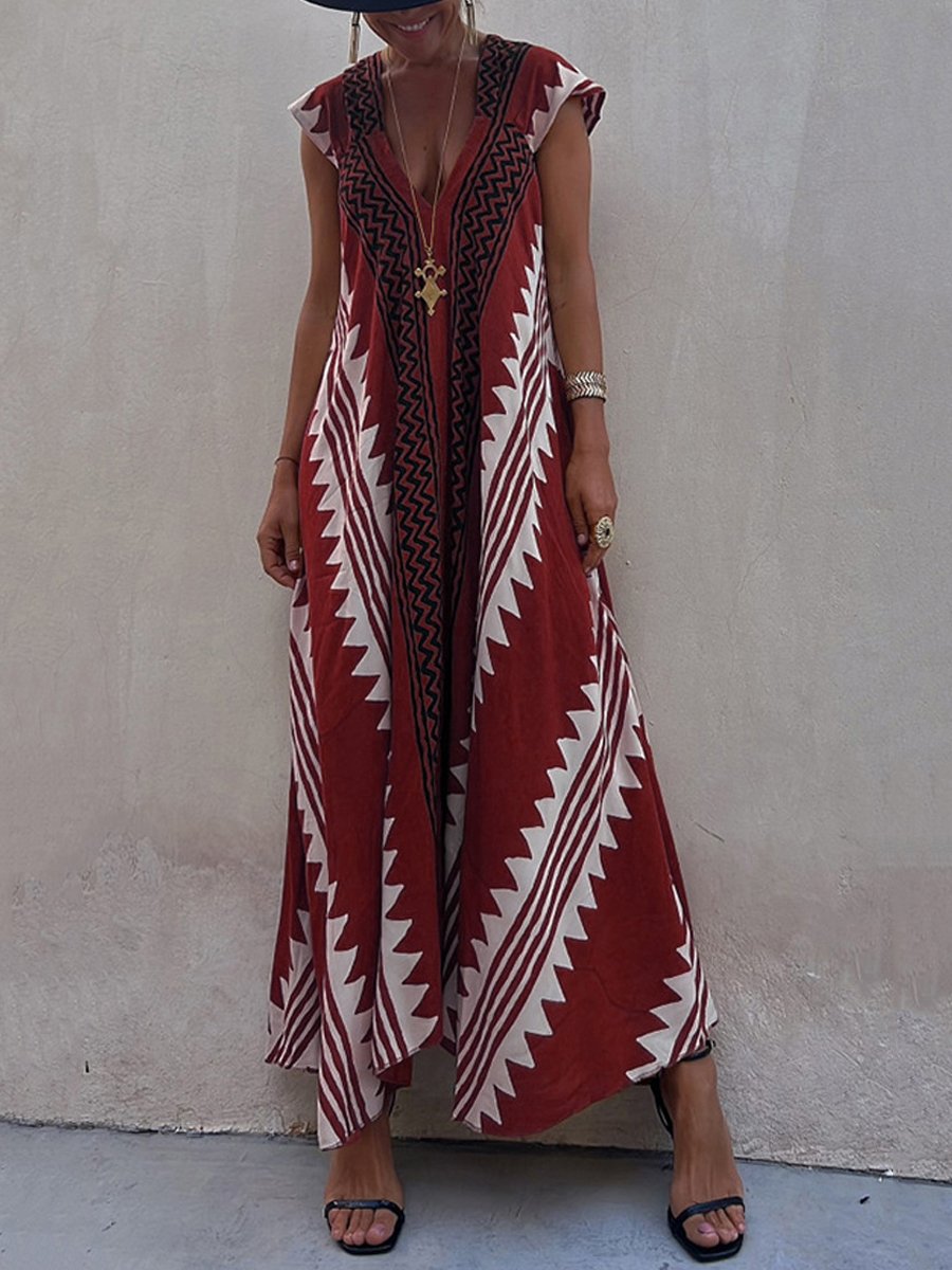 Boho™ | Vestito Senza Maniche con Scollo a V