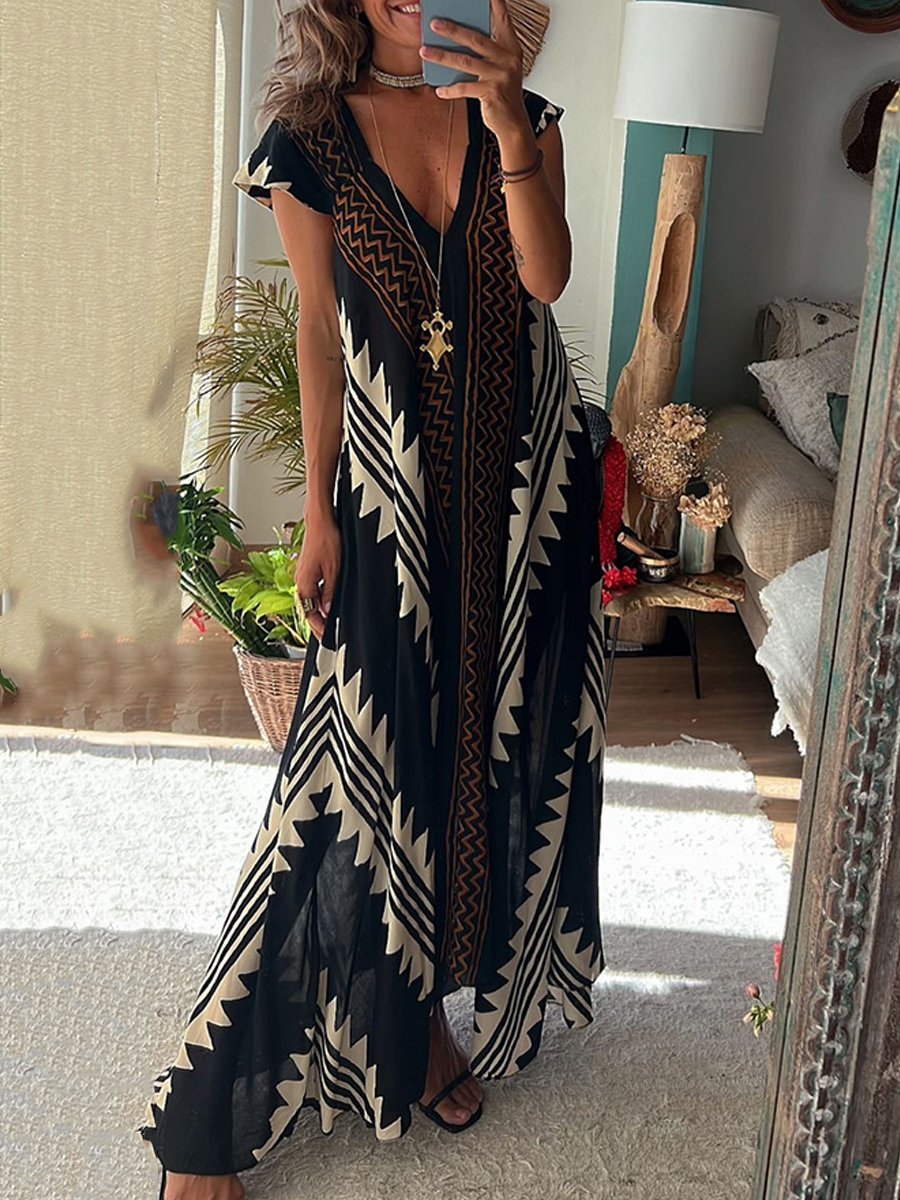Boho™ | Vestito Senza Maniche con Scollo a V