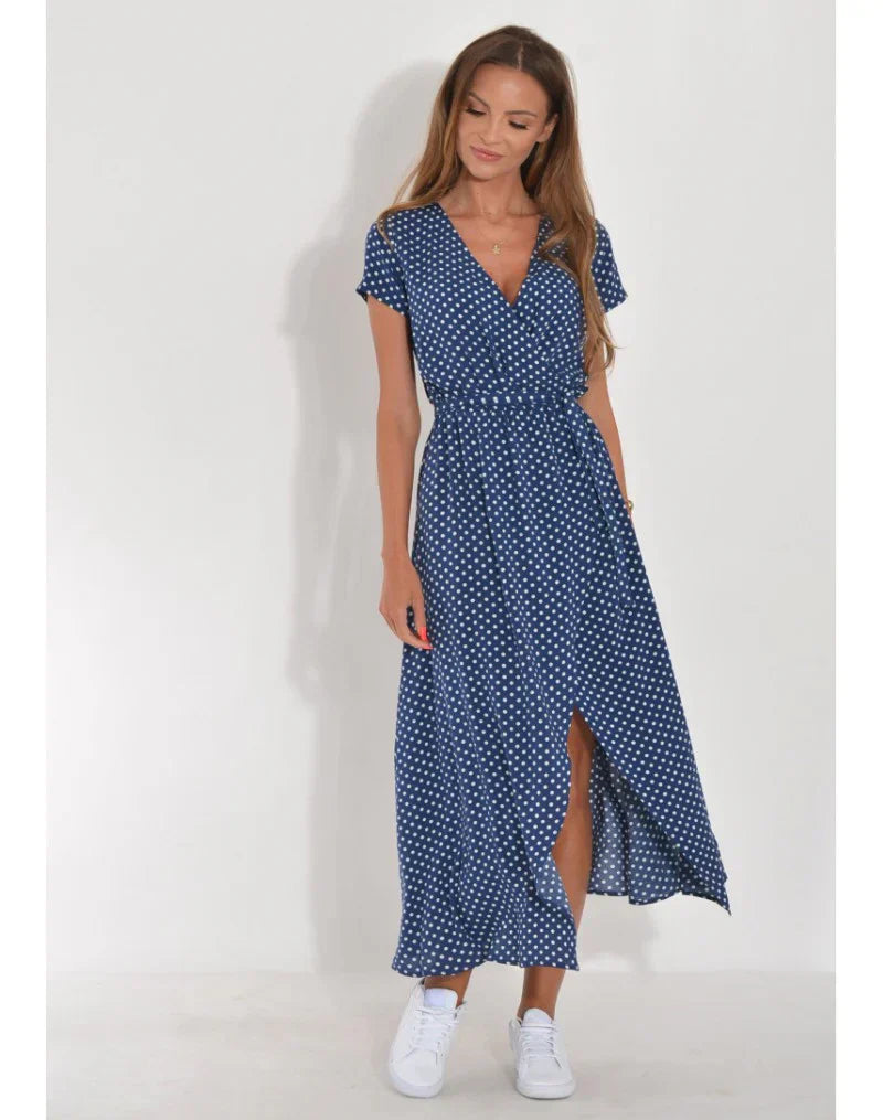 Suzanne | Elegante Abito con Scollo a V