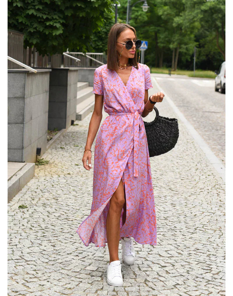 Suzanne | Elegante Abito con Scollo a V